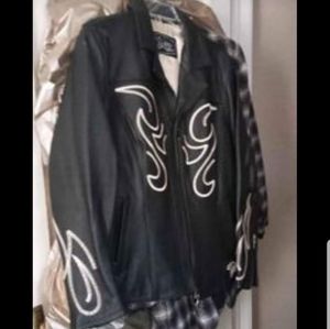 Beautiful Ladies Leather Victory Riding Jacket.